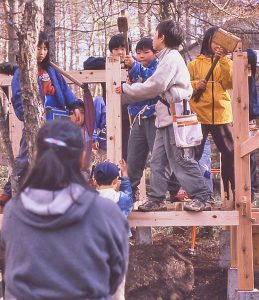 シュタイナー学校の家作り