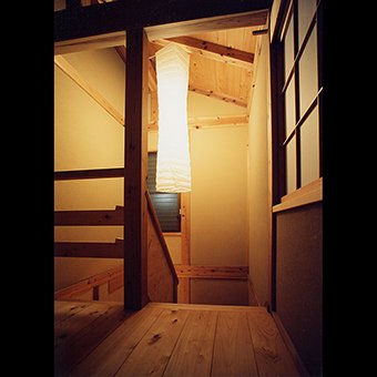 伝統構法の日本家屋・階段